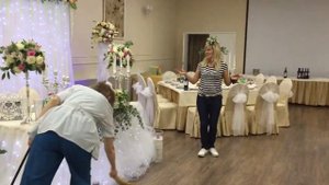 КАК Я ОФОРМЛЯЮ СВАДЕБНЫЙ ЗАЛ /wedding hall decoration/backstage