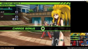 Citra 3DS Emulator - Project X Zone 2: Brave New World ingame 1080p