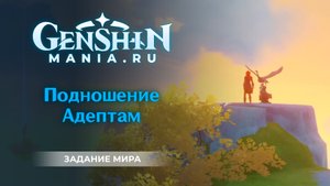 Подношение Адептам квест прохождение в Genshin Impact | Пик Цинъюнь | Расположение журавлей