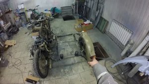 Реставрация мотоцикла ИМЗ "Урал" часть 2 Разбор + посылка!