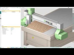 Просчет в офисе WOODTEC реальной производительности станка ЧПУ на SPRUTCAM