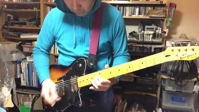 Squier by Fender Vintage Modified '70s Telecaster Custom ／3TSB смотреть онлайн