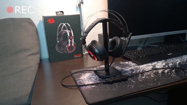 Наушники с микрофоном Redragon Talos