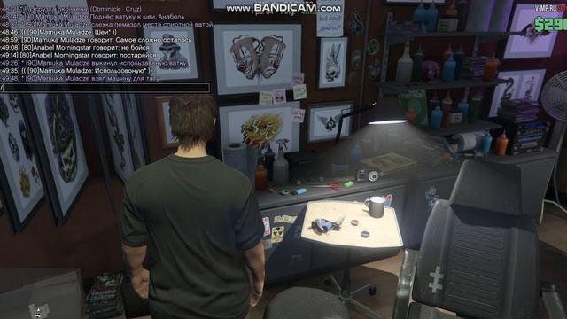 Делаю татуировку в GTA 5 vmp смотреть онлайн