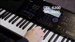 Casio CTK6200 and WK6600 Keyboards   Casio Select Workshop