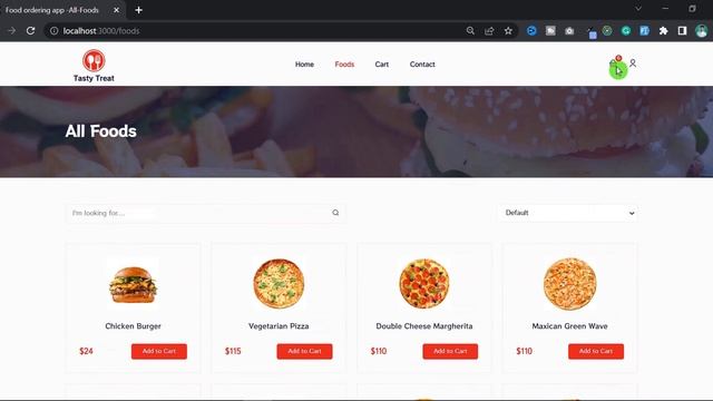 How to Store Data in LocalStorage in Reactjs With Redux Toolkit | React Food Delivery App