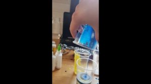 Акриловые краски + ПВА =