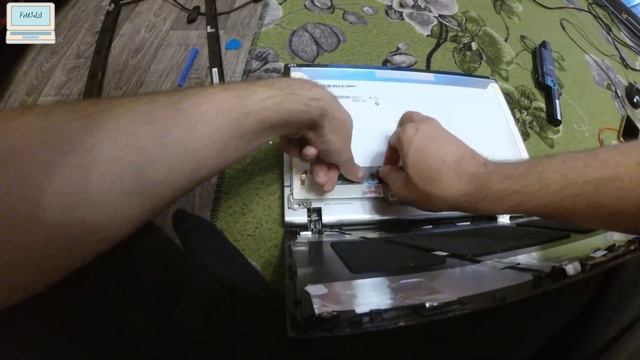 Ноутбук Acer Aspire V3-571G-736b8g75 / замена матрицы b156xw02 v.6 на аналог LTN156AT02 смотреть онлайн