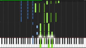 Skyrim Main Theme   The Elder Scrolls 5  Skyrim Piano Tutorial Synthesia    Kyle Landry