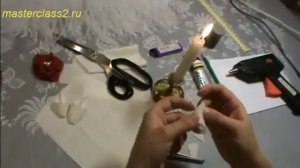 Мастер-класс Роза-брошь (техника кручения). Цветы из ткани для новичков. Часть 2