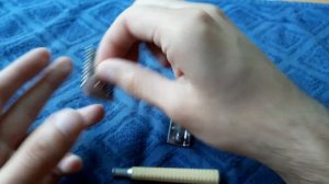 Бритье. Обзор Т-образной безопасной бритвы Pearl Open Comb (SSH-02). Safety razor Pearl review.