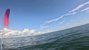 Повороты на гидрофойле в лайтвинд POV