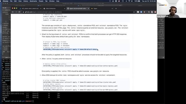 Getting up and running with Calico on AKS смотреть онлайн