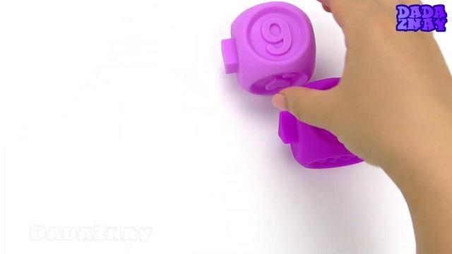 Учим цифры с кубиками|Учим цифры|Учимся считать до 10| Развивающее видео для детей|Учим цвета смотреть онлайн