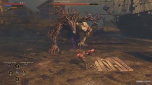 Greedfall - Unknown Creature Boss Fight ( NO DAMAGE ) Technical vs Magic Class