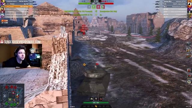 ТАНК ИС-6 46% ПРОТИВ 10 ● НЕ СТОИТ ТАК ДЕЛАТЬ ● WoT Blitz смотреть онлайн