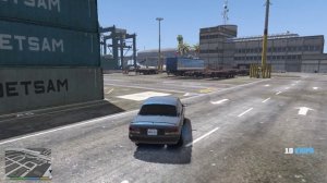 GTA 5  GAZ-3110+TUNING под дрифт легендарная волга в гта 5 в доках,