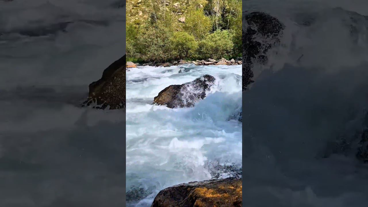 Завораживающие каскады заповедной горной реки. смотреть онлайн