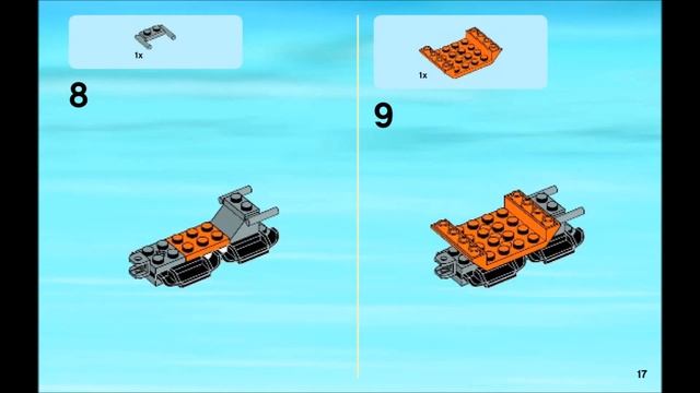 Lego Sity Арктический вертолёт 60034 - ARCTIC HELICRANE LEGO №1 смотреть онлайн