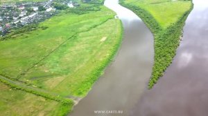 Слияние рек Туры и Ница в селе Усть-ницинское