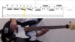 To Tame a Land by Iron Maiden - Bass Cover (tablature & notation included)