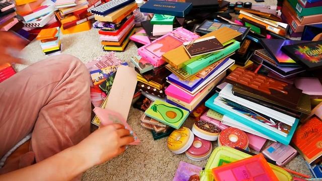 Meine XXL Schminksammlung Part 7 Lidschattenpaletten |Tierversuchsfrei смотреть онлайн