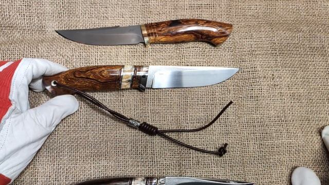 Тройка ножей, Х12мф, и два с N690 смотреть онлайн