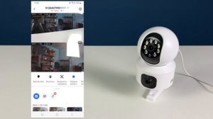 Подключение и осмотр меню поворотной WiFi камеры с ИК подсветкой и LED PS-link G100C