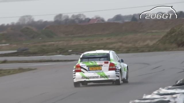 Opel Vauxhall Astra G KIT CAR Rallyteam Reggeland Groen [Full HD Action] смотреть онлайн