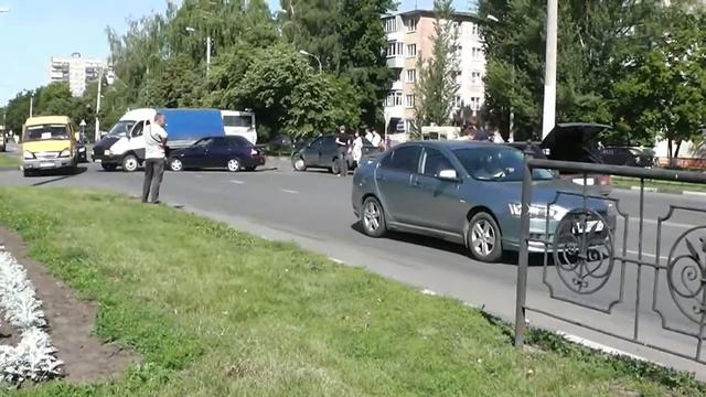 Автоавария в г Старом Осколе