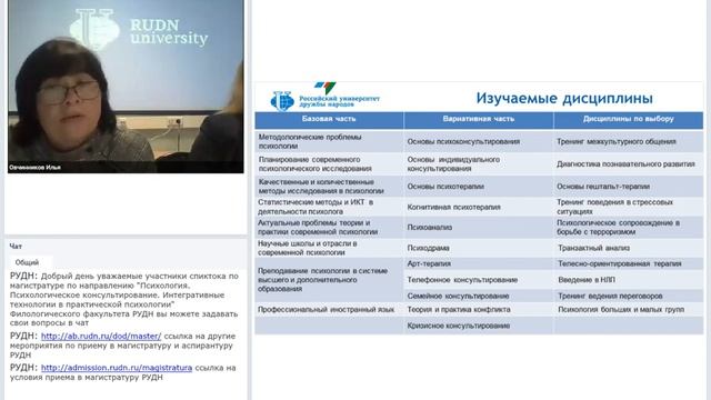 Магистратура: «Психология. Психологическое консультирование смотреть онлайн