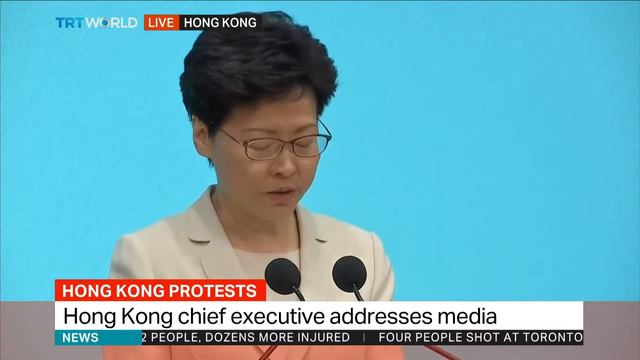 'I have heard you loud and clear' - Hong Kong's Carrie Lam смотреть онлайн