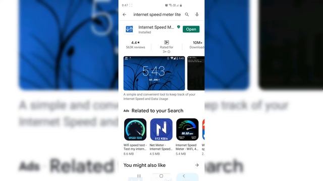 How to Check Mobile Internet Data Usage & Speed | Data traffic monitor