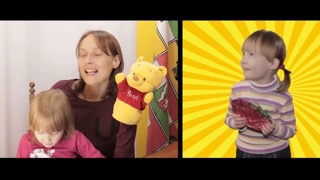 НЕМЕЦКИЙ ДЛЯ ДЕТЕЙ  Песенка “Ich esse eine Banane“⁄“Я ем банан“  Немецкий с Оксаной Васильевой