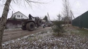 Прицеп для перевозки квадроцикла Сокол Трофи, ставлю на учет. Первый опыт буксировки вездехода.