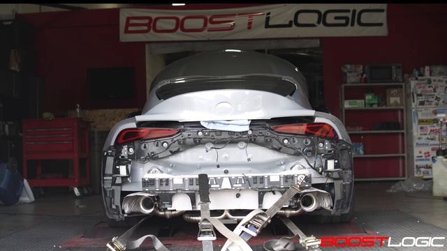 Boost Logic Toyota Supra MKV (A90) Titanium Exhaust смотреть онлайн