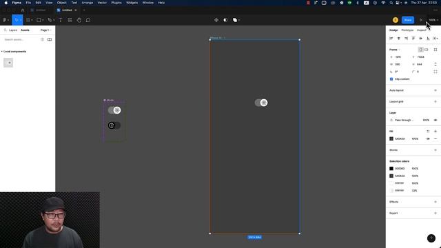 Dark mode Toggle UI Animation ด้วย Figma смотреть онлайн