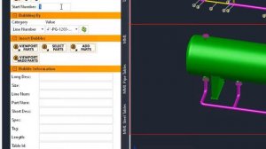 Create BOMs by Line Tag and Work Order Number in AutoCAD Plant 3D using BUBBLEWorx