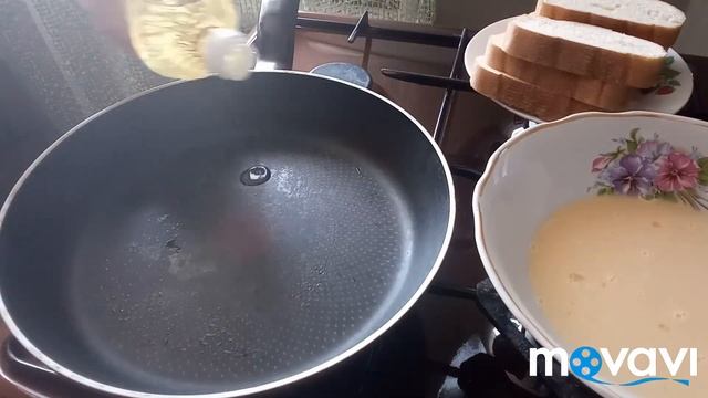 Сладкие гренки.  Вкус детства.