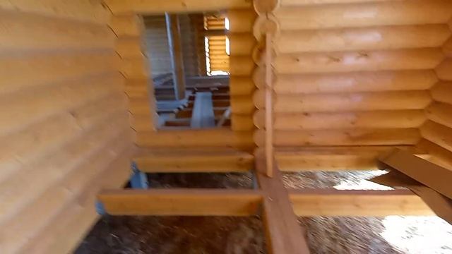 Мальково,Тюмень, Дом оцилиндрованный 100м2, строим на вашем участке на расстоянии 400км смотреть онлайн