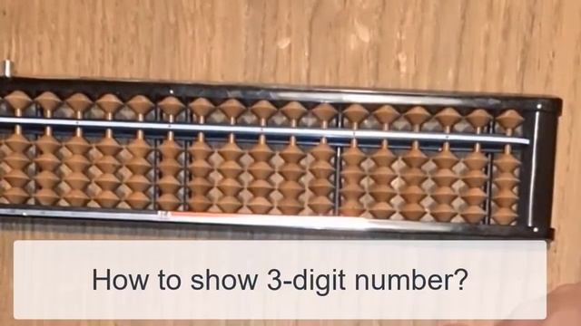 How to calculate on abacus/soroban, lesson 3