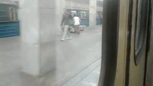 Таганско-Краснопресненская линия. Китай-город - Кузьминки ( подъезд к станции )