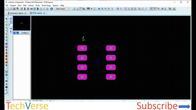 How to Make a Custom Component PCB FootPrint in Proteus смотреть онлайн