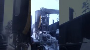 Заводим в мороз Камаз)