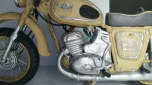 Мотоцикл иж юпитер 2 из пластилина