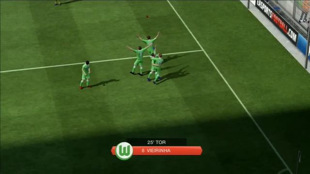 VFL Wolfsburg - Borussia Dortmund 3-3 | 33. Spieltag der 1. Liga | Volkswagen Arena | Fifa 13 смотреть онлайн