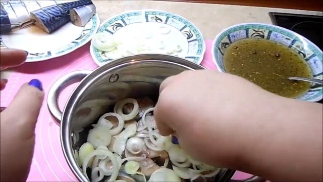 СКУМБРИЯ В ГОРЯЧЕМ МАРИНАДЕ