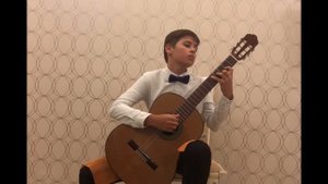 Володин Матвей Ф.Карулли " Соната"ор.21№2  Л.Брауэр " Один день в ноябре"