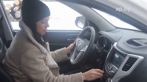 Доступный кроссовер Changan CS35 женский тест-драйв Автопанорама