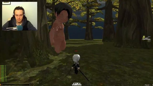 Игра по "Атаке Титанов" смотреть онлайн